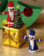 Дед Мороз из бисера. 